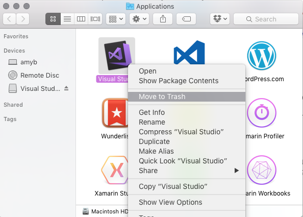 Visual studio download for mac